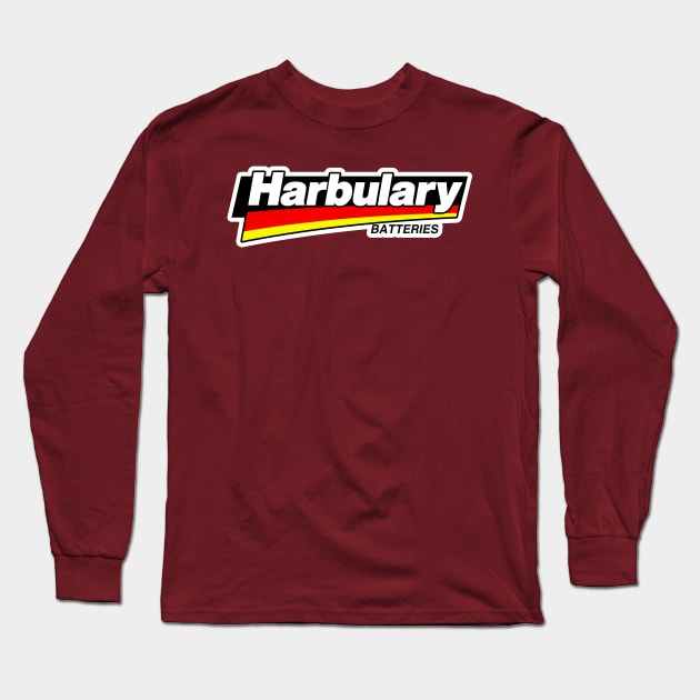 Harbulary Batteries Long Sleeve T-Shirt by SilverBaX